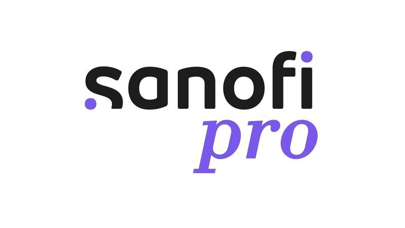 logo du site Sanofi Pro dédié aux professionnels de santé